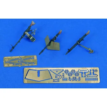 Plastikový model Royal Model 1/35 MG 34-42 set