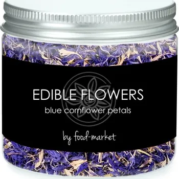 Koření FOOD-MARKET jedlé květy modré chrpy 10g