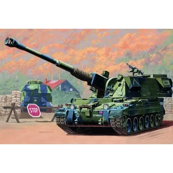 Plastikový model British 155mm AS-90 self-propelled howitzer - Trumpeter 00324