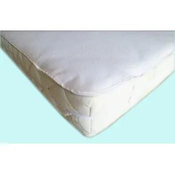 Chránič matrace Nepropustný prošívaný chránič matrace 60x120 cm - FROTÉ BÍLÝ