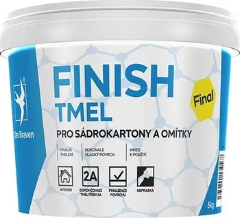 Tmel Den Braven Finish tmel na sádrokartony bílý