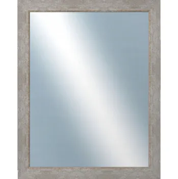 Zrcadlo DANTIK - Zrcadlo v rámu 80x100 | TOMAS bílá velká