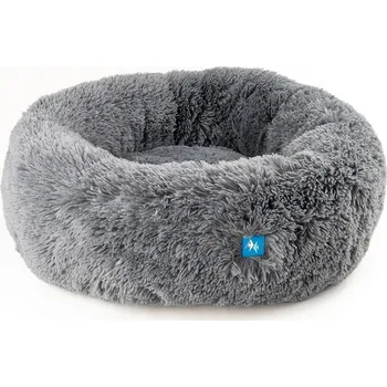 Pelíšek pro psa PROFIZOO Pelech Amélie 80cm Long šedá (Plys)