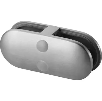 Spojka skla, rovná, MOD 28 Spojka skla, rovná, MOD 28, 6 - 12,76 mm, bez gumové vložky, nerez. ocel 304, kartáčovaná