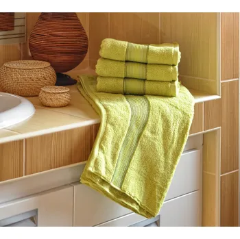 Ručník Luxusní Froté ručník DITA 50x100 cm - ZELENÝ KIWI