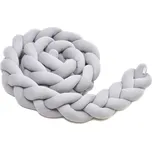 T-TOMI Pletený mantinel Grey 360 cm