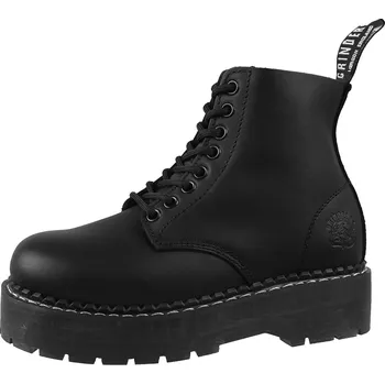 Pánská zimní obuv boty GRINDERS - Charlie Oily ACSFG - Premium - Black - 45