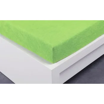 Prostěradlo Jersey prostěradlo Exclusive dvojlůžko - letní zelená 160x200 cm