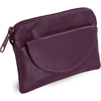 Arwel kožená klíčenka 619-0365 fialová