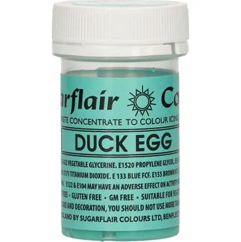 Potravinářské barvivo Gelová barva duck egg 25g - Sugarflair