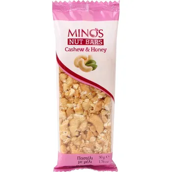 Minos Ořechová tyčinka – Kešu a med 50 g