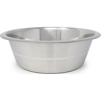 Miska pro psa PROFIZOO Miska nerezová Standard 4100 ml (šedý proužek)