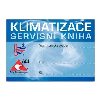 Servisní kniha klimatizace - sada 25 ks