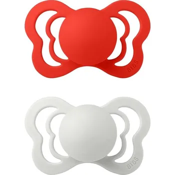 dudlíky BIBS Couture Dudlíky z přírodního kaučuku vel. 2 Candy Apple/Haze