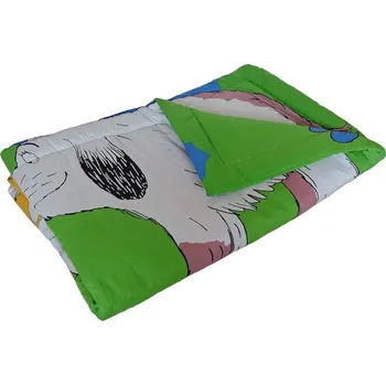 Dětská deka PROFIZOO Deka jednovrstvá 4R Edice Maxipes Fík 135x125cm (bav + rouno)