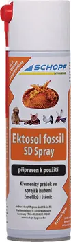 Schopf Hygiene Ektosol Fossil SD křemenitý prášek ve spreji k hubení čmelíků a štěnic 500 ml