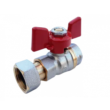 Ventil Kulový ventil Melscher, 3/4" x 3/4" motýl, s matkou