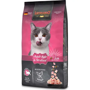 Krmivo pro kočku Leonardo Adult Light 2x7,5kg