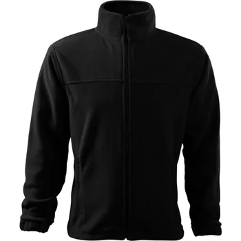 Pánská móda RIMECK Mikina Jacket 501 na zip, fleece, pánská MAL-50101O7 2XL Černá
