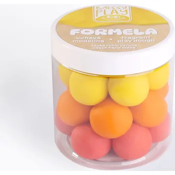 Modelovací hmota Formela velká - žlutá, oranžová, červená 380g (velká)