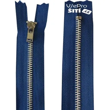 Zip zip kovovy 20 cm TM.MODRÝ 461120 - Modrá, 20cm