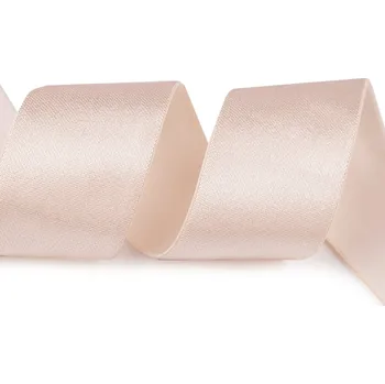 Saténová pruženka šíře 40 mm, barva 10 růžová lasturová