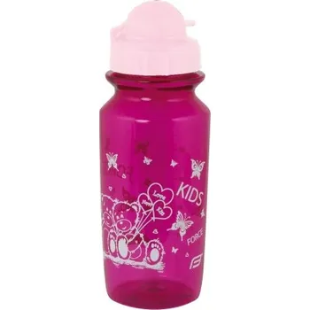 Láhev Láhev 0,5 l FORCE BEAR RŮŽOVÁ 250712 - Růžová, 500 ml