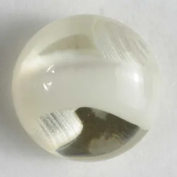 Knoflík Knoflík perlička smetanová-čirá 10 mm 201211 - Smetanová-čirá, 10 mm