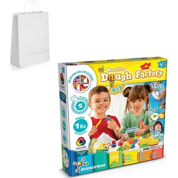Modeling Dough Factory Kit III. Vzdělávací hra dodáváno s dárkovou taškou z kraftového papíru (100 g/m²) 1 bez potisku bez potisku