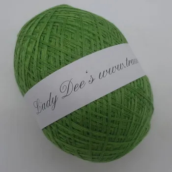 Příze Rosnička 4n-190m (Lady Dee's Lace Garn - Froschgrün)