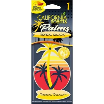 Vůně do auta California Scents Palms Tropical Colada
