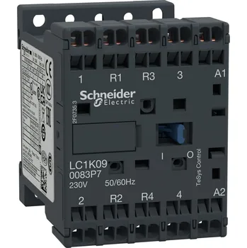 Stykač Schneider Electric LC1K090083E7 Přípojnicový stykač - TeSys LC1-BM - 3 póly - AC-3 440V 1000 A - cívka 220V AC