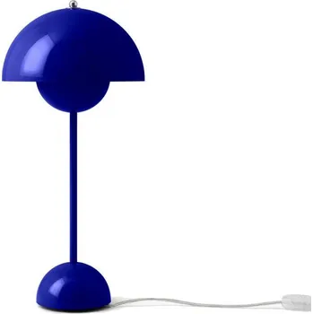 Lampička Stolní lampa Flowerpot VP3 "Cobalt Blue" &Tradition