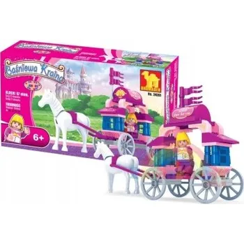 ostatní stavebnice STAVEBNICE DROMEDÁR POHÁDKOVÁ ZEMĚ 57-DÍLŮ NO.24201