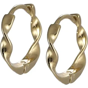 Náušnice Free Style Náušnice z chirurgické oceli kroužky ESS706 Barva: Zlatá