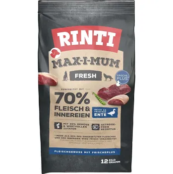 Krmivo pro psa Rinti Max-i-Mum kachna 2 × 12 kg