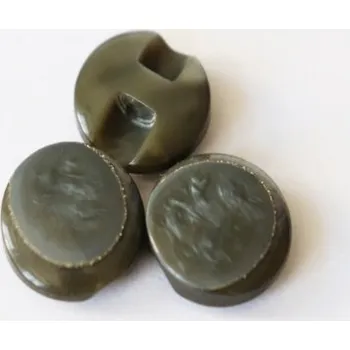 Knoflík 72026 Knoflík 104 šedý - Šedá, 16 mm