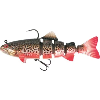 Umělá nástraha Fox Rage Gumová Nástraha Replicant Trout Jointed Super Natural Tiger Trout - 18 cm 110 g
