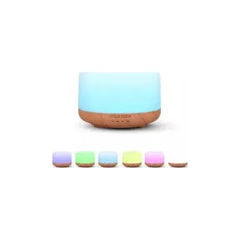 Zvlhčovač vzduchu Aroma difuzér ZVLHČOVAČ VZDUCHU SPA 03 LIGHT WOOD 500ML + časovač