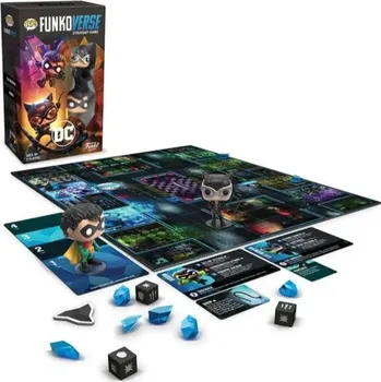 Funkoverse POP: DC Comics - samostatně hratelná desková hra (v anglickém jazyce)