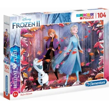 Puzzle Clementoni Briliant Ledové Království 2 104 dílků