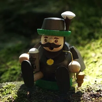 Čajovna Vykuřovadla Rymer Kouřící dřevěný panáček Myslivec