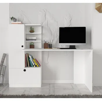 Psací stůl Pracovní stůl DRAFT bílá