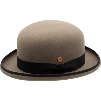 Klobouk Béžová pánská buřinka - klobouk buřinka Mayser Connor - limitovaná kolekce Velikost: 57 cm (M)