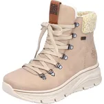 Dámská obuv zimní RIEKER DZ 48034-20 podšívka vlna béžová 42