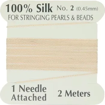 Korálek Hedvábná nit č. 74 (0.45mm)