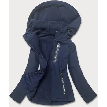 Tmavě modrá dámská sportovní softshellová bunda (HD185-4) odstíny modré S (36)