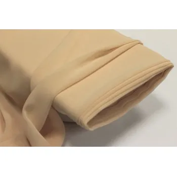 Metráž - Šifon Pes SV.BÉŽOVÝ BW391 - Smetanová