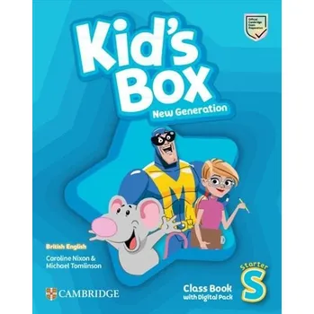 Anglický jazyk Kid's Box New Generation Starter Class Book with Digital Pack British English
