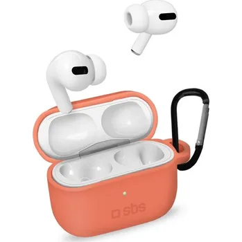 Sluchátka Ochranné pouzdro SBS pro Apple AirPods Pro / silikon / oranžová